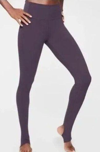 Athleta NWT Purple Barre Stirrup High Rise Powervita Leggings Size Medium -  $44 New With Tags - From Emily