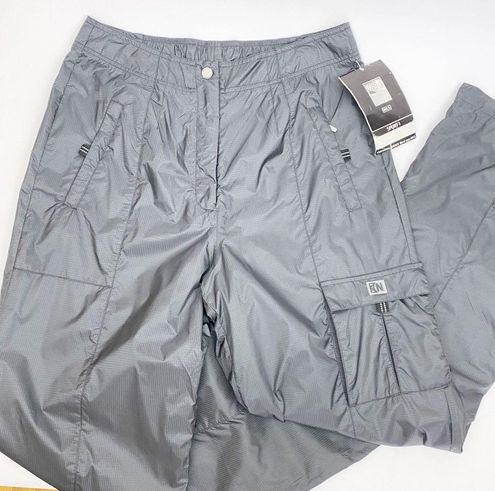 Nils Ludie Ski Shell Pants Waterproof Ripstop Insulated: Charcoal Grey Size  12 - $69 New With Tags - From Michelle