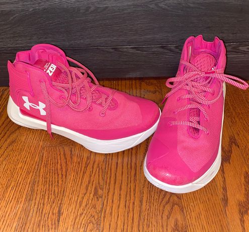 Steph curry hot sale pink shoes