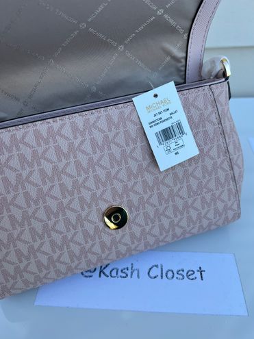 Michael Kors MK Jet Set Medium Logo Convertible Crossbody & Clutch Bag -  Ballet Pink - $139 New With Tags - From Kash