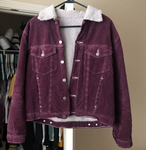 Kaylee fur corduroy jacket new arrivals