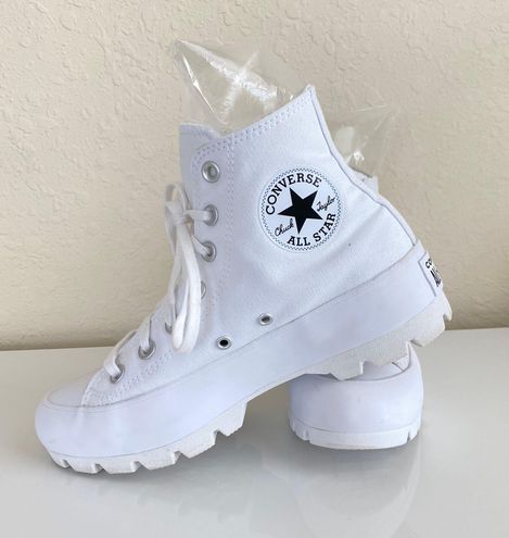 Womens Converse Chuck Taylor All Star Hi Lugged Sneaker - White