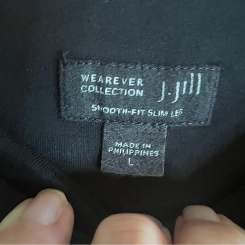 J. JILL WEAREVER COLLECTION Pants Size Small Black Smooth Fit Full