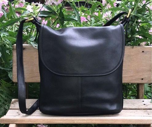 vintage Coach purse / black leather Coach / Coach Whitney Shoulder bag