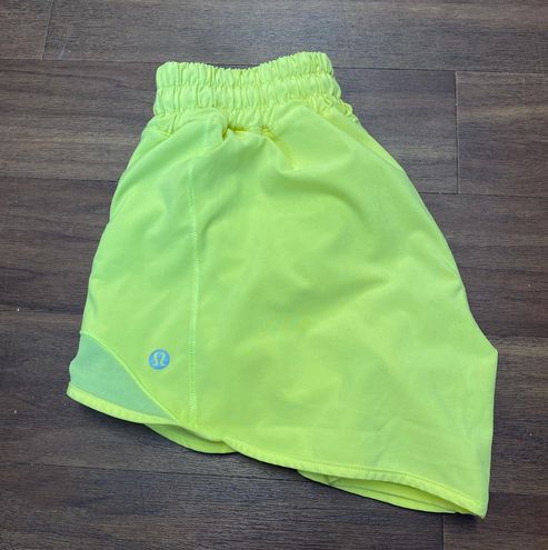 Lululemon Hotty Hot Shorts 4” Yellow - $59 (13% Off Retail) - From