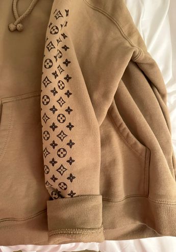 Independent Trading Co Alpha Phi Louis Vuitton Hoodie Brown Size