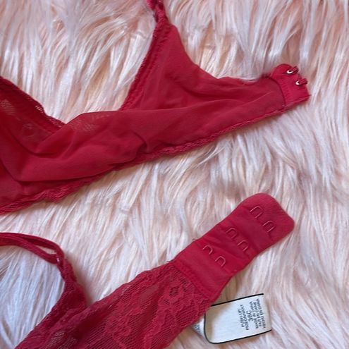 Victoria's Secret Dark Pink Push Up Bra Size 36C - $24 - From Tara