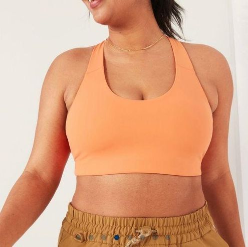 Old Navy Medium Support Powersoft Racerback Sports Bra Coral Clay NWT- 2X - $20  New With Tags - From Kristine