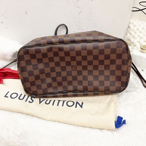 Louis Vuitton Damier Ebene Neverfull MM Tote Bag 1LV1228 – Bagriculture