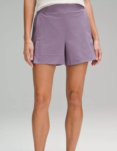 Stretch Woven Relaxed-Fit High-Rise Short 4