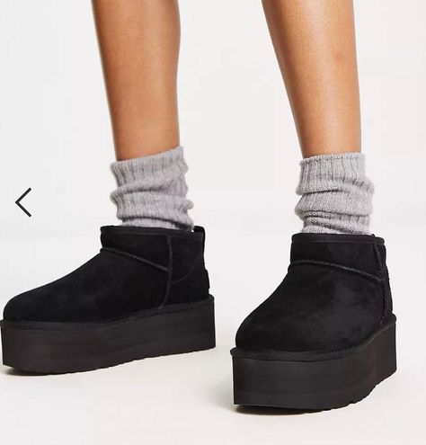 UGG NEW Classic Ultra Mini Platform BLACK SZ 7 - $349 - From