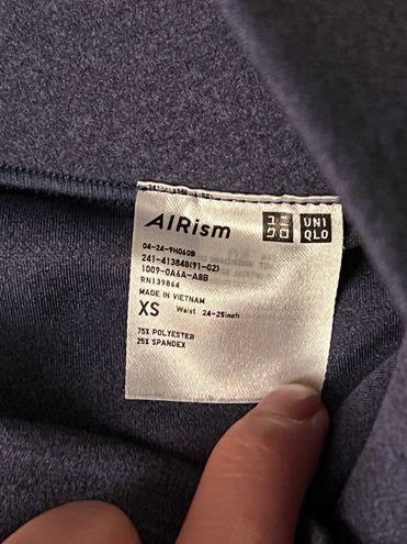 Uniqlo AIRism UV Protection Active Soft Leggings in blue Size XS - $12 -  From Effie