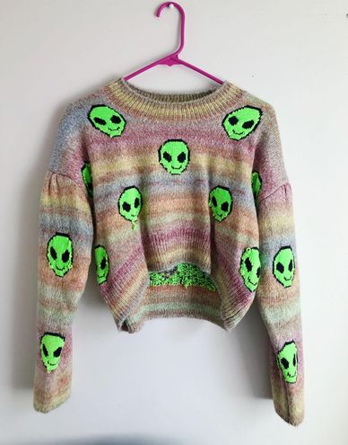 Urban Outfitters Alien Sweater Multiple 34 56 Off Retail New