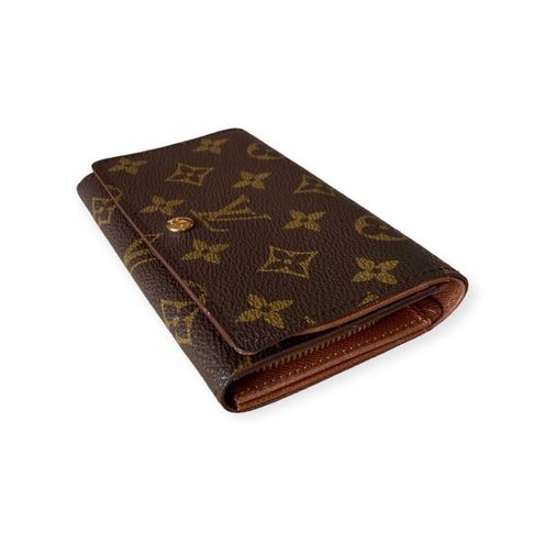 Louis Vuitton Porte Monnaie Tresor Wallet Monogram Canvas Authentic - $265  - From Anna