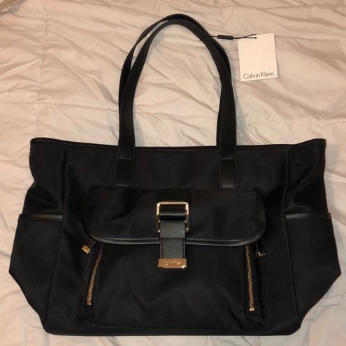 Calvin Klein Hayden Large Signature Tote - Macy's