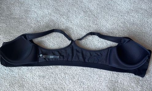 Victoria's Secret High Impact Sports Bra with Front Zipper Closure Black  Size 34 C - $6 (86% Off Retail) - From Lisa