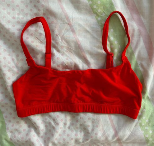 SKIMS Fits Everybody Scoop Bralette Red Size XS - $28 (17% Off Retail) -  From Cathleen