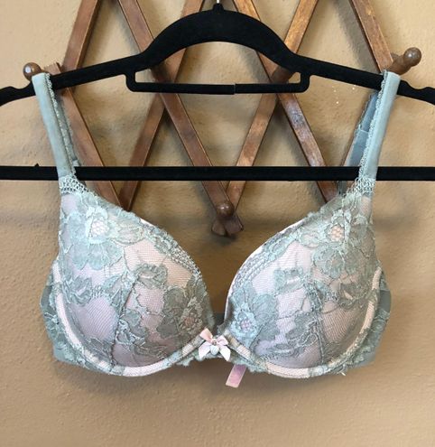 Victoria's Secret Lace Bra Green Size M - $21 (65% Off Retail) - From  Madison