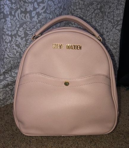 steve madden pink mini backpack