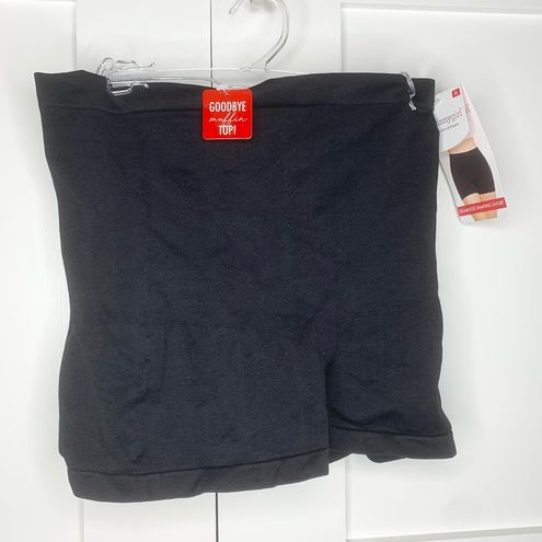 Skinny Girl Seamless Shaping Short Black NWT Size XL - $18 New With Tags -  From Alyssa