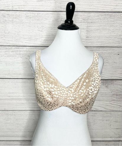 Soma 1 Inch Minimizing Emma Animal Jacquard Bra Champagne Size 36DDD - $32  - From Megan