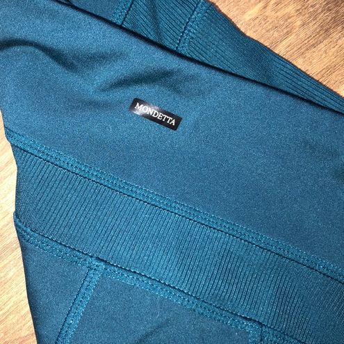 Mondetta performance + luxury turquoise leggings Size XS - $18