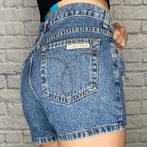 Calvin Klein Vintage Denim Shorts Size 29 - $40 - From Shop Allison