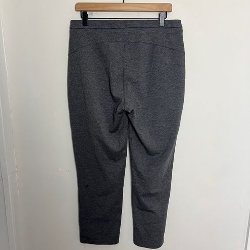 Lululemon On The Move Pant Ponte *28 Heathered Core Dark Grey Sz