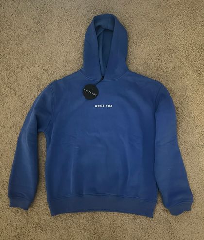 White Fox Boutique White Fox Hoodie Cobalt NWT Size L - $60 New With Tags -  From Dara