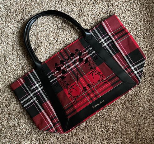 Victoria's Secret Plaid Tote Bag