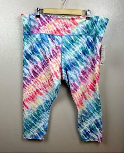 Athleta Love Proudly 7/8 Tight Rainbow Leggings Pride High Rise Workout  Size S