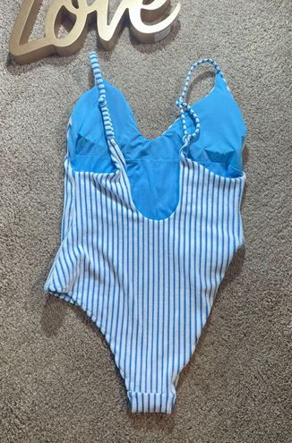 Aerie Buzzed Terry Straight Scoop Bikini Top