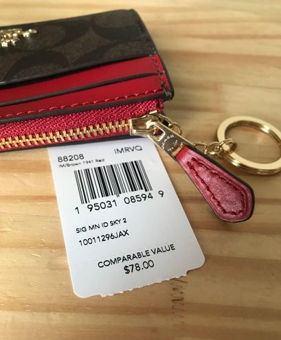 Coach Card Holder Pink - $69 (11% Off Retail) New With Tags - From Aya