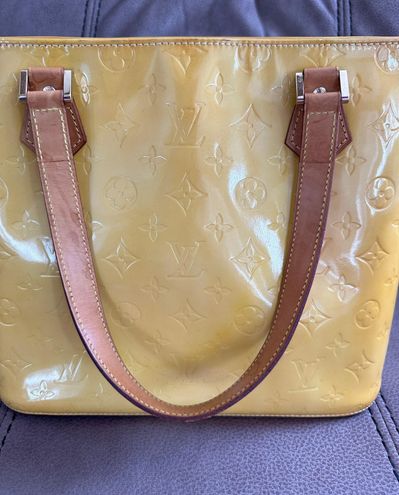 Louis Vuitton // Yellow Vernis Houston Tote – VSP Consignment