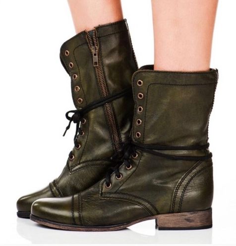steve madden troopa combat boot