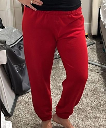 Colsie Red Sweatpants  Medium - $9 - From Allie