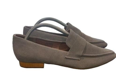 Jeffrey Campbell Belanger Gray Loafer Leather Women's Size 10 - - From Courtney