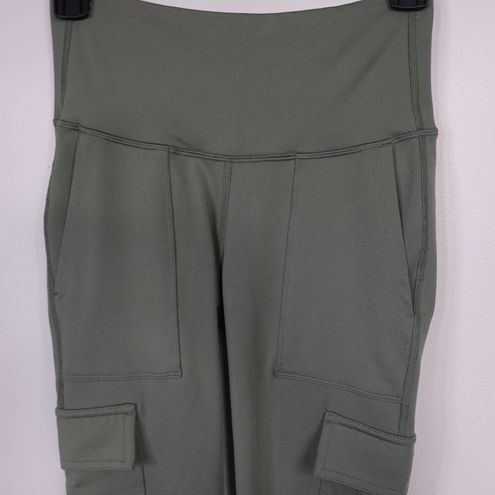 Old Navy High-Waisted PowerPress Cargo 7/8-Length Leggings - $20 - From  Megan