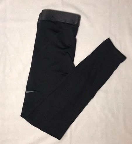 nike pro fleece lined leggings