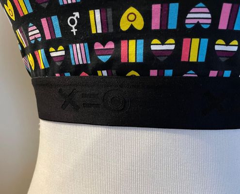 Target Tomboy X LGBTQ+ Large Pride Racerback Sports Bra