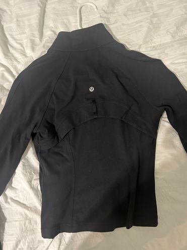 Lululemon Define Cropped Jacket Nulu Black Size 6 - $56 - From