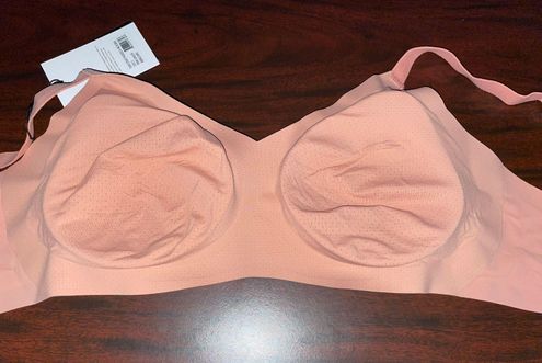 knix, Intimates & Sleepwear, Knix Womens Padded Vneck Bra Pink Ginger  Size 7 Nwt