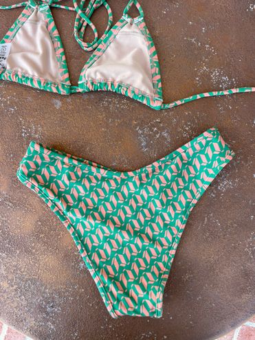 Revolve NWOT wear bikini set Green - $120 (40% Off Retail) - From Packrat