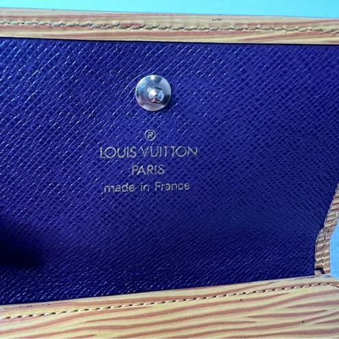 Louis Vuitton Authentic 1996 Epi Elise Wallet Yellow Leather Vintage Bifold  - $175 - From Emmie