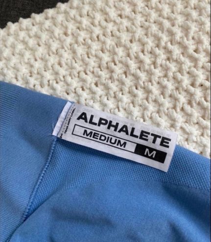 Alphalete Amplify Leggings Blue Size M - $66 - From Yana
