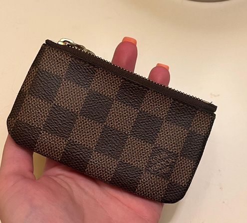 Louis Vuitton Key Pouch Damier Graphite Like New Retail $325