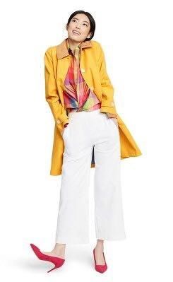 target yellow coat