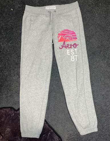 Aero Est. 87 Flare-Leg Sweatpants