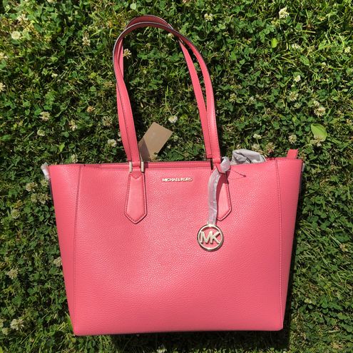 MICHAEL KORS KIMBERLY LG 3 IN 1 TOTE POWDER BLUSH tote women pink bag