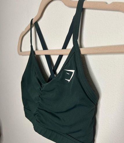 Gymshark Dark Green Razorback Sports Bra - $26 - From Sarah